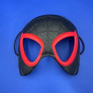 Spider-Man Marvel Across The Spider-Verse Miles Morales Kids Mask Black Red 2018